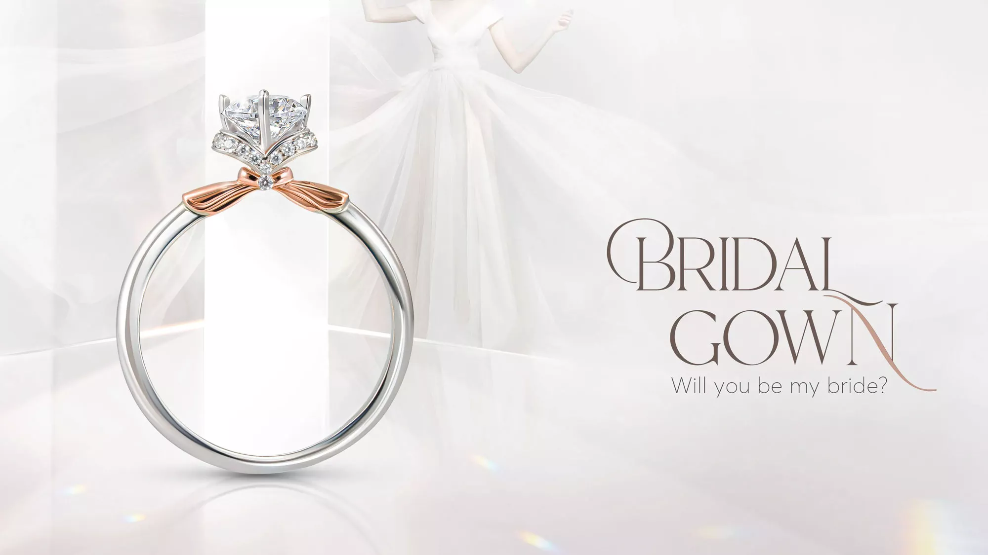 Bộ sưu tập nhẫn cầu hôn Bridal Gown