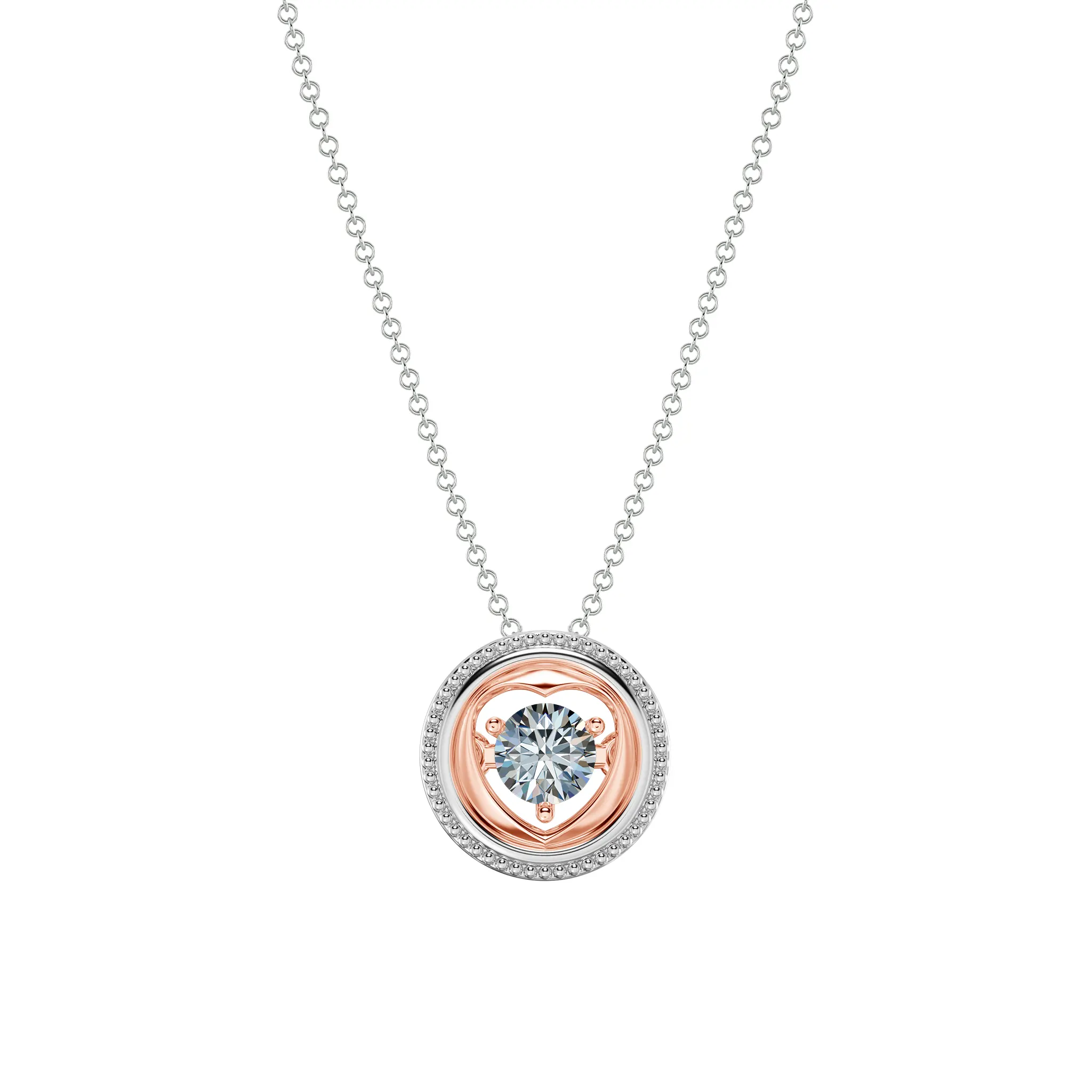 Mặt dây chuyền Rosie Heart MDA8147