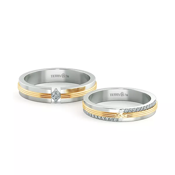 Nhẫn cưới Petal of Happiness  NCC2081