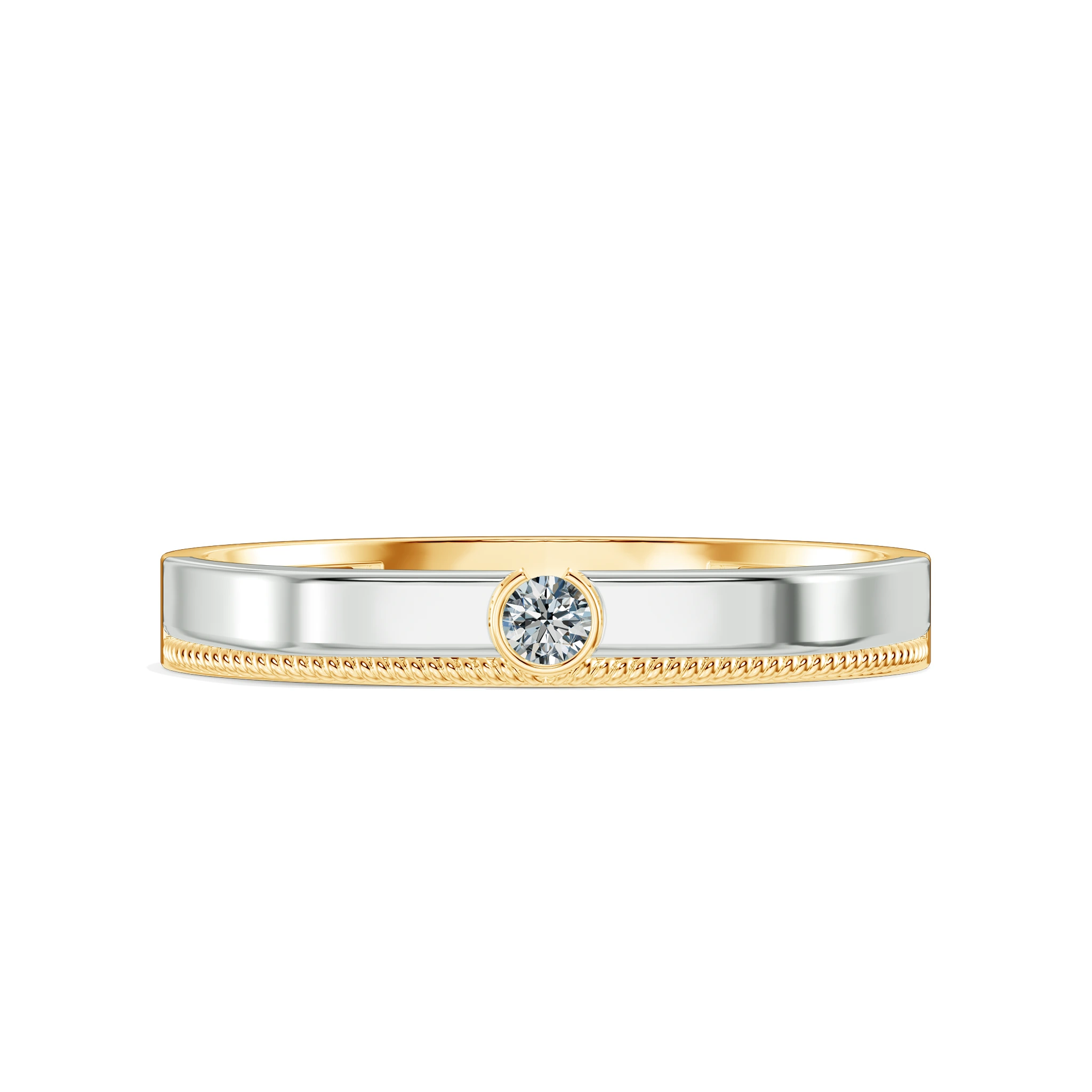Nhẫn cưới nữ Perfect Half NCF7002