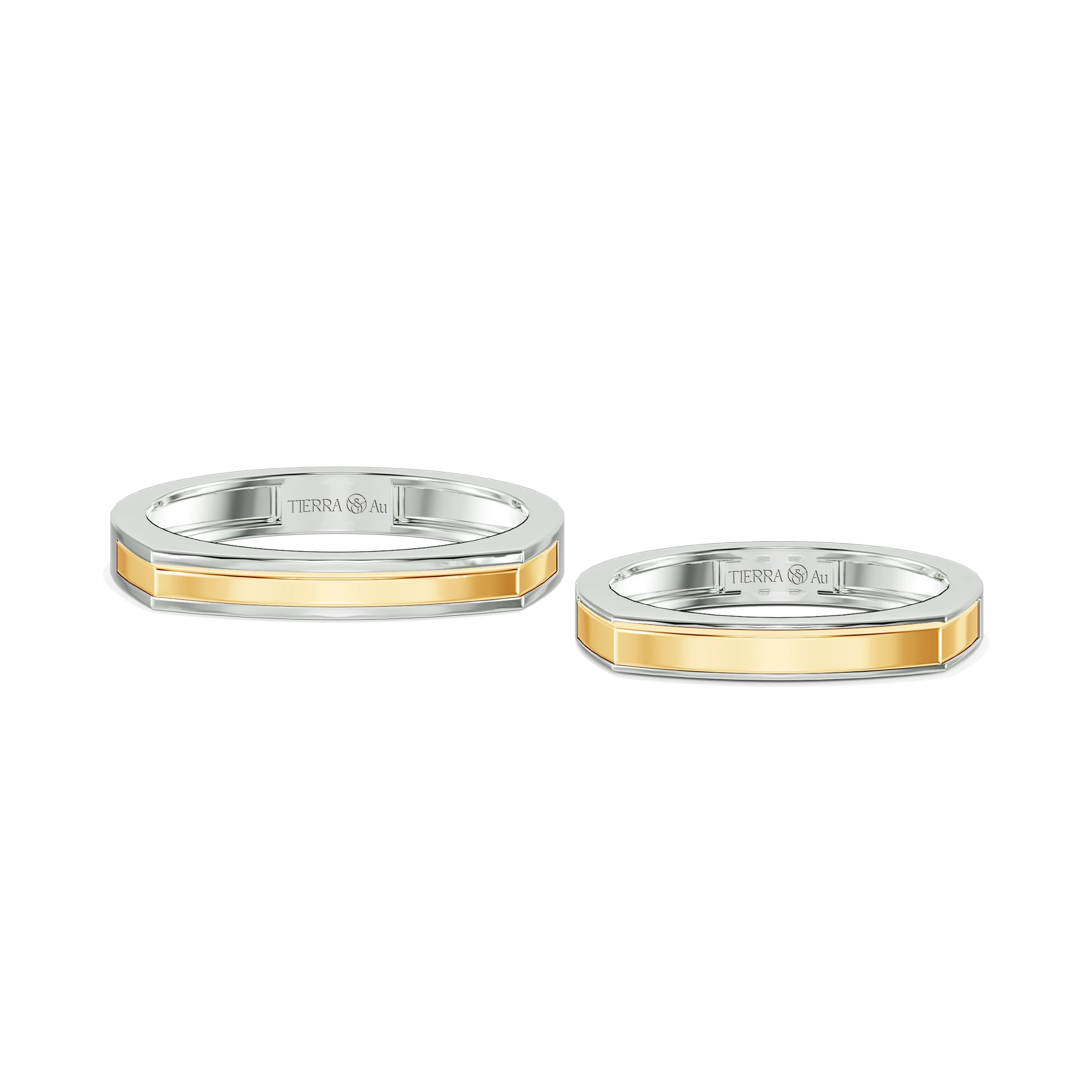Nhẫn cưới Mr & Mrs. Right  BNC7005