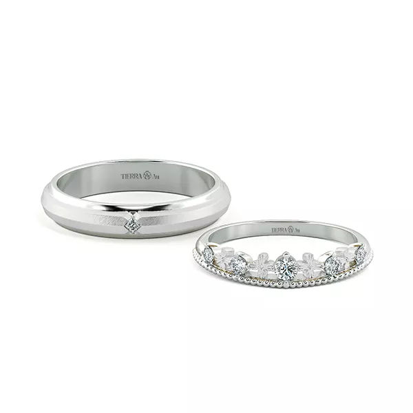 Nhẫn cưới Petal of Happiness  NCC8010