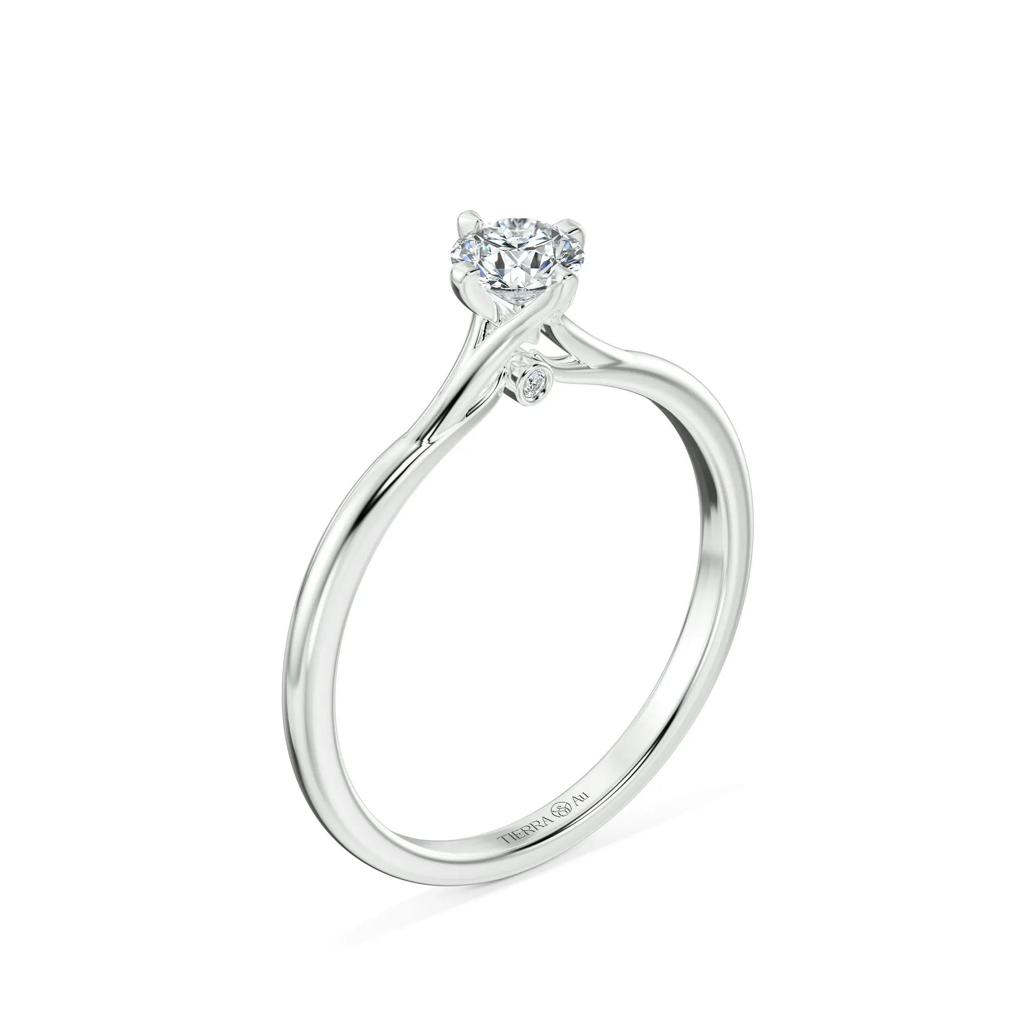 Nhẫn cầu hôn Butterfly Kiss NCH7103