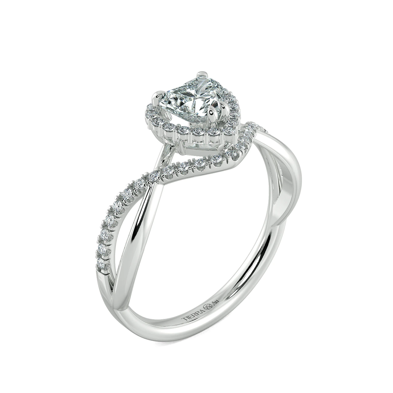 Nhẫn cầu hôn Heart Of Princess NCH8403
