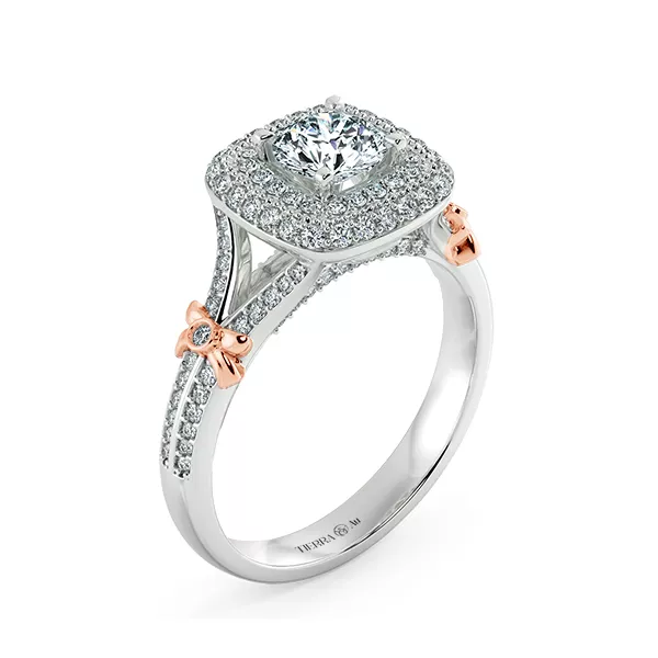 Nhẫn kim cương Rose Gold Papillon NKC2306