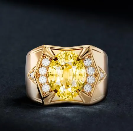 Nhẫn phong thủy Fancy Diamond NPT4304