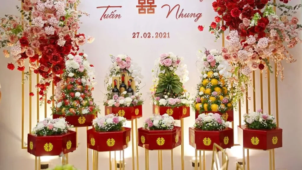 Lễ vật cơ bản trong đám cưới theo truyền thống của người Việt