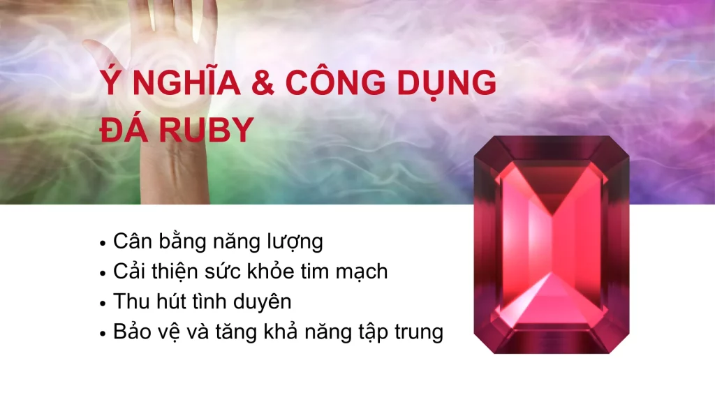 Ý Nghĩa và Công Dụng Của Đá Ruby