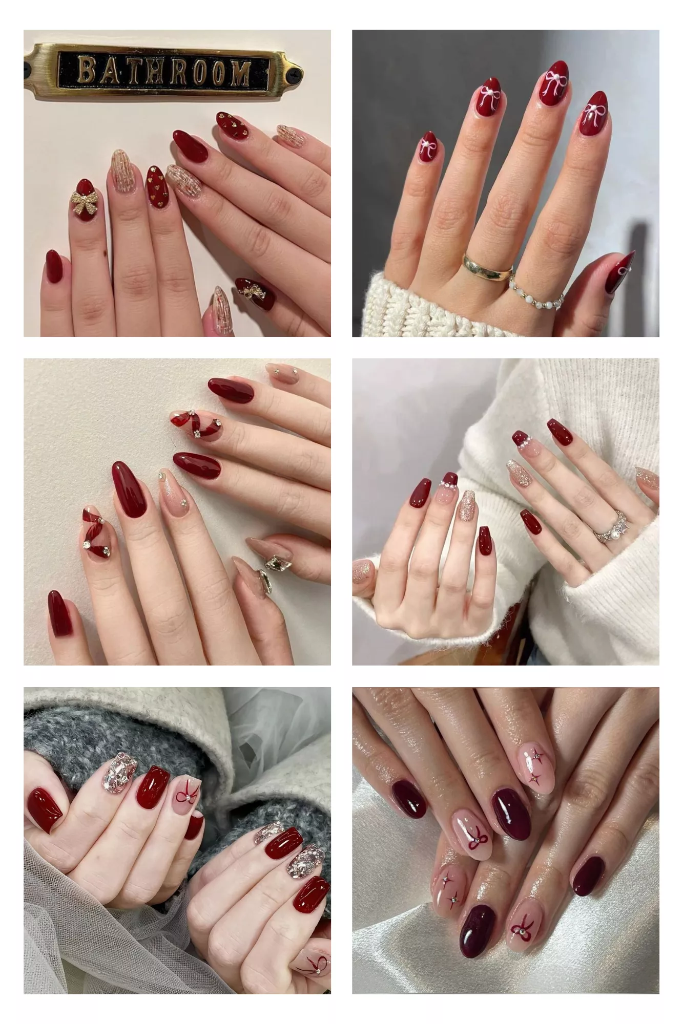 Các mẫu nail Tết mang sắc đỏ chưa bao giờ lỗi thời