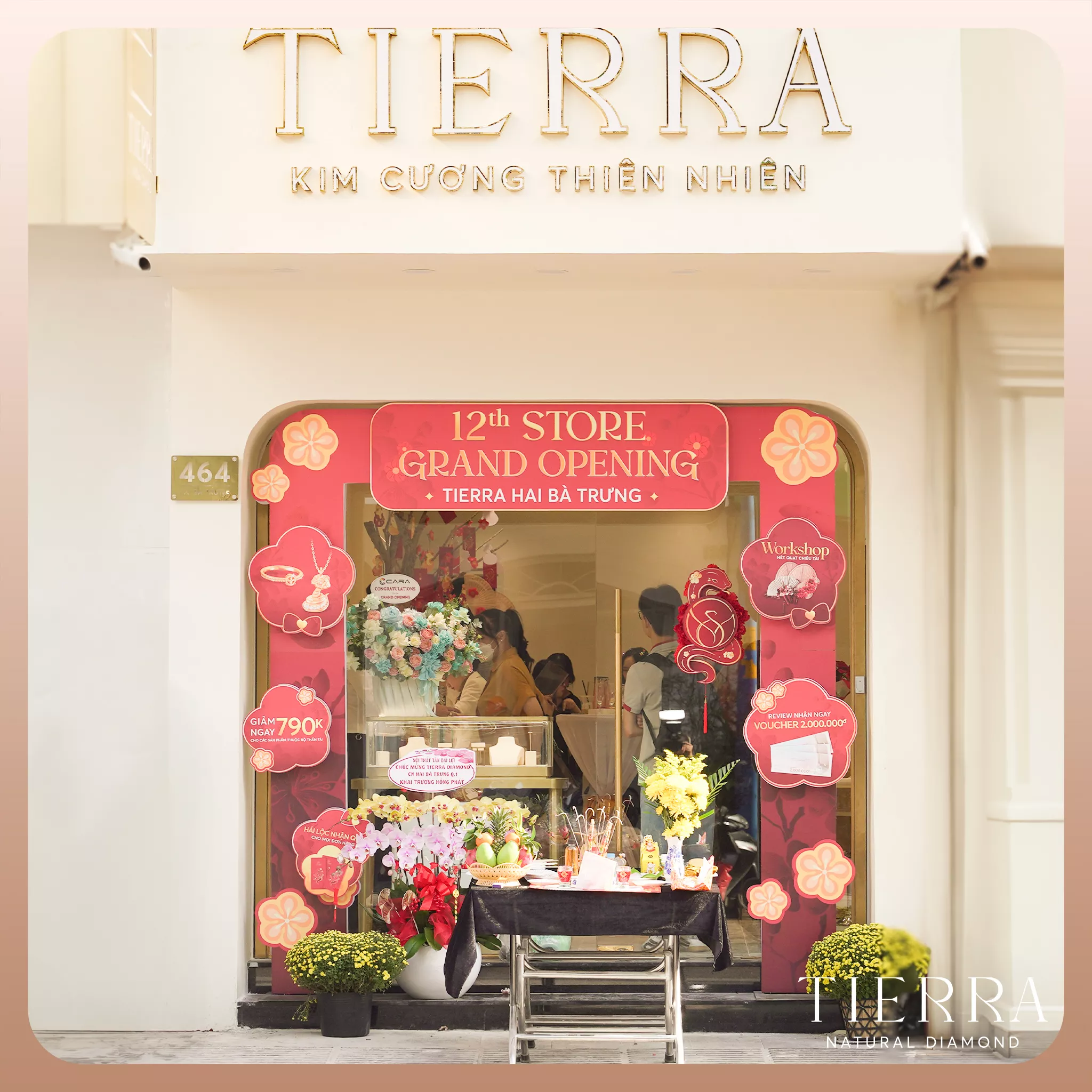 Chi nhánh của Tierra tại Hai Bà Trưng