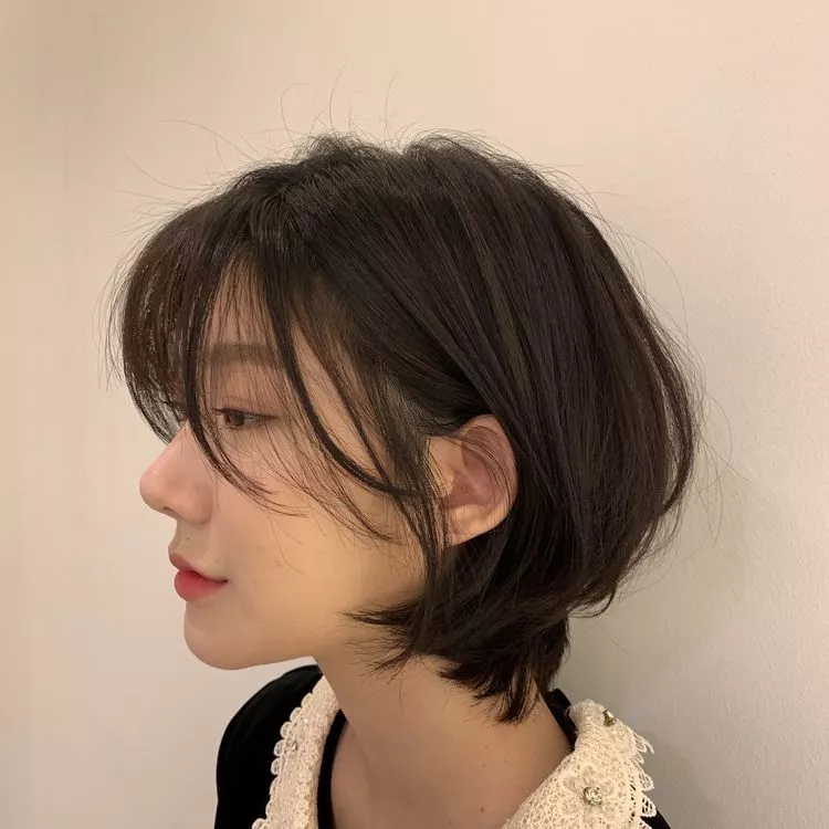Tóc ngắn cắt mullet cá tính