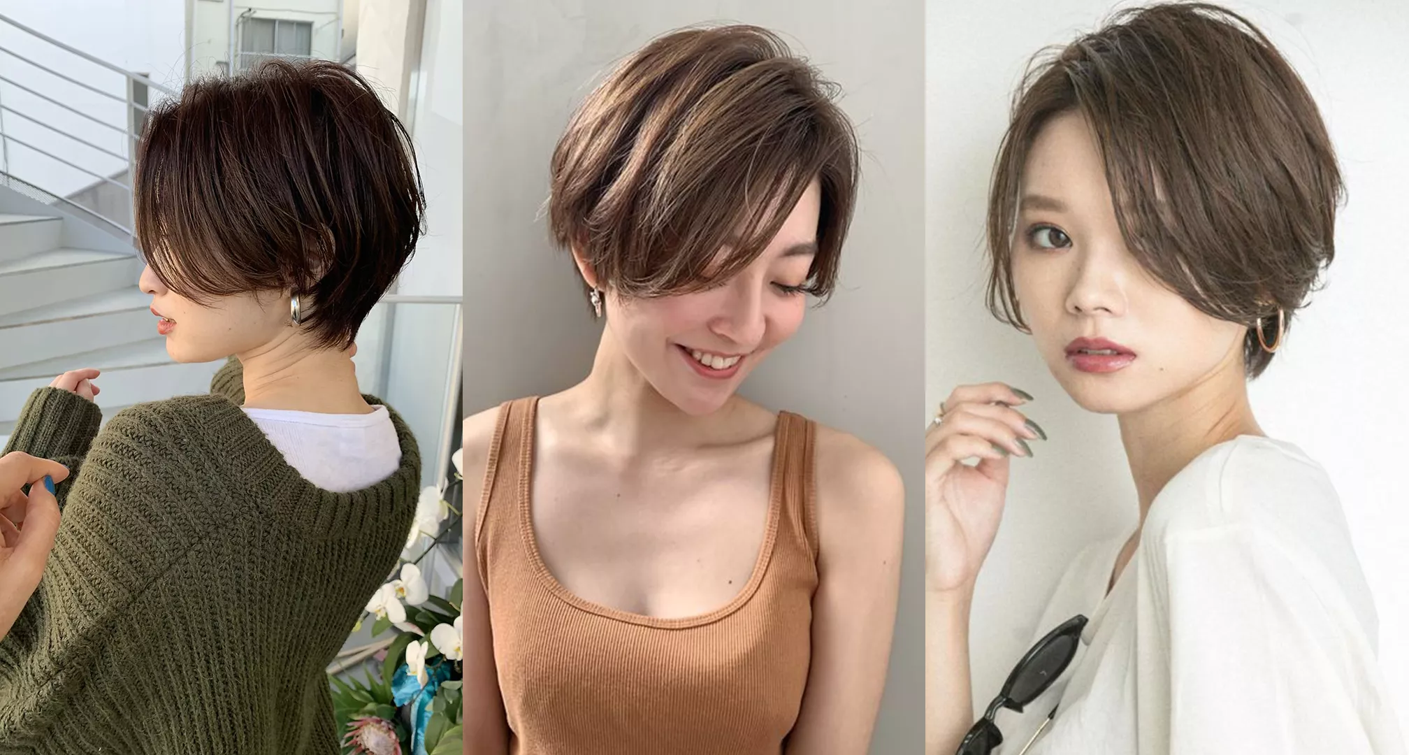Tóc bob kiểu lệch