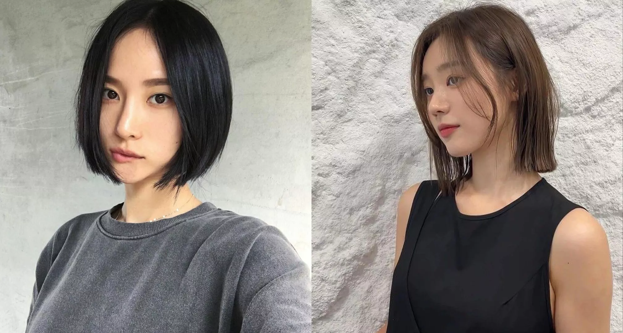 Tóc bob ngắn mặt dài