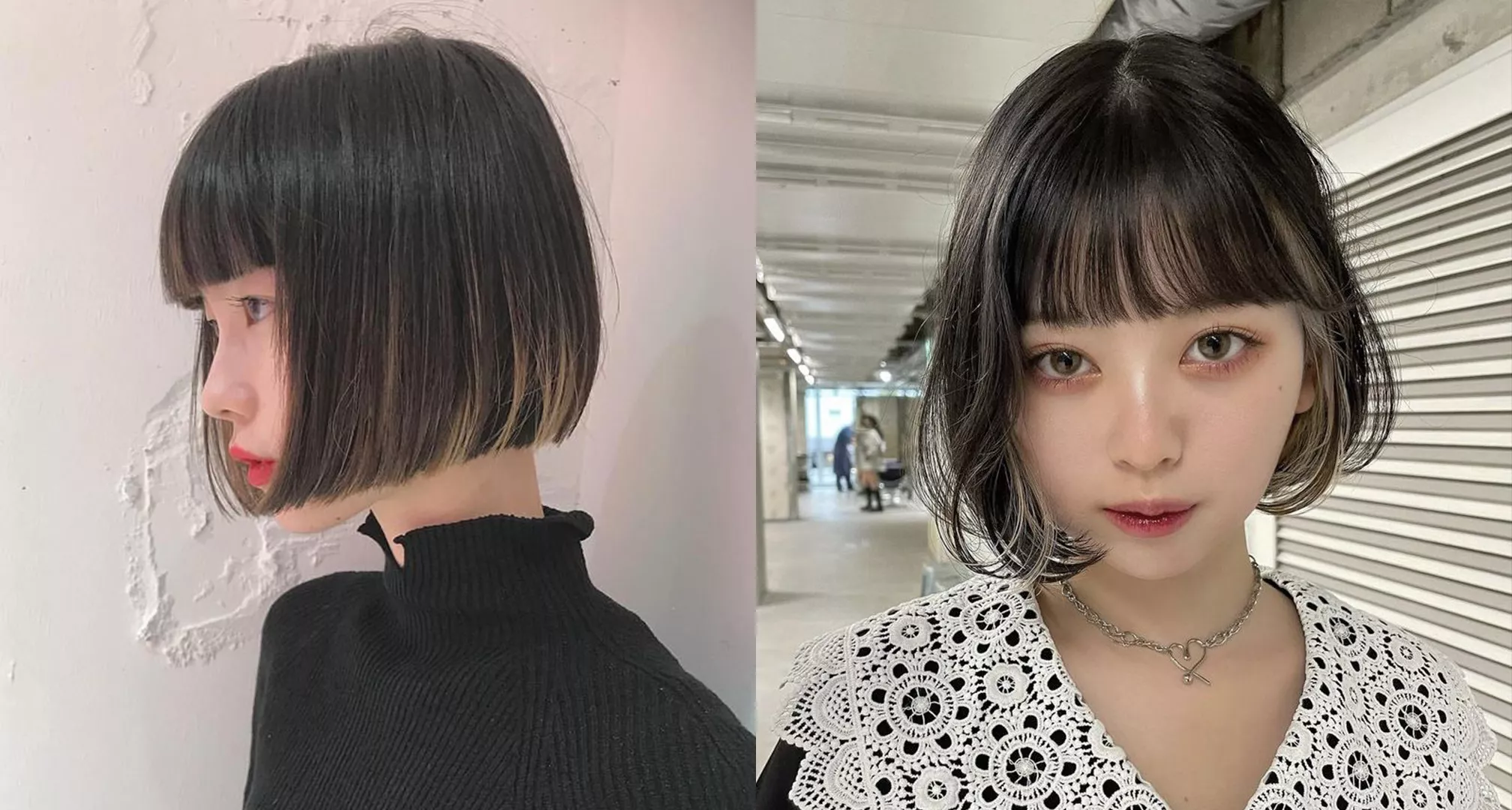 Tóc bob highlight nổi bật