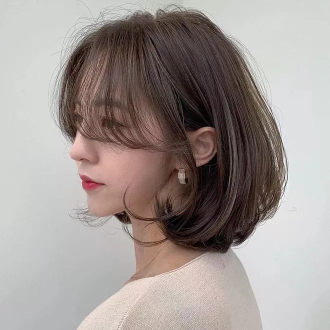 Tóc bob uốn phồng