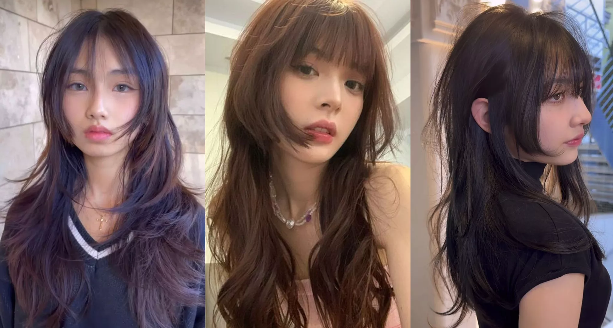 Mái Hime xoăn