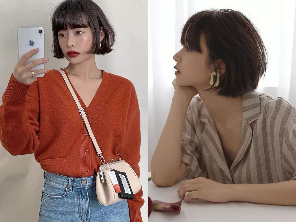 Tóc lob ngắn