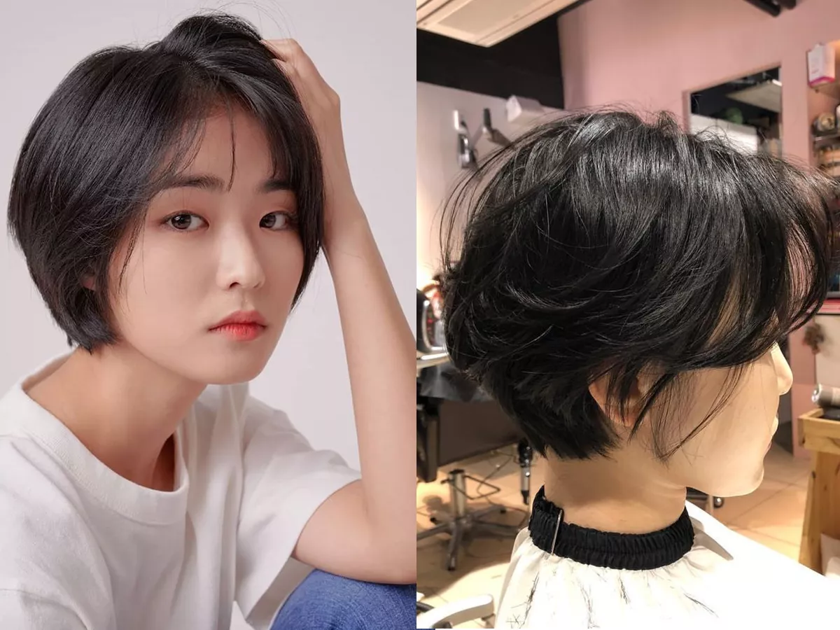 Tóc pixie ngắn